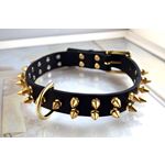 Gladiator Spiked Leather Collar