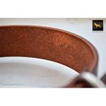 Mahogany Leather Collar