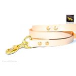 Sand Beige Leather Leash (Limited Edition) 4