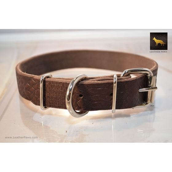 Crocodile Leather Collar