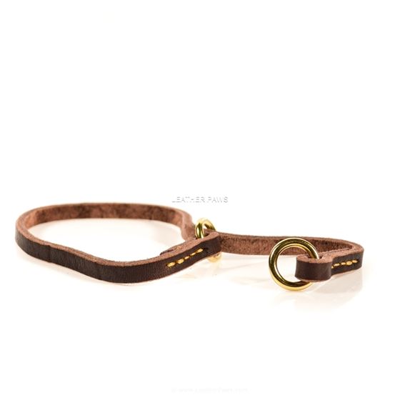 Butter Slip Leather Collar