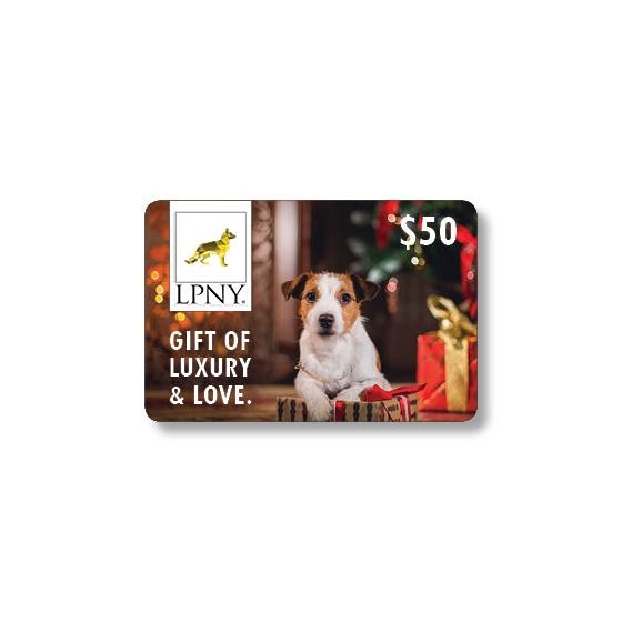 LPNY® Gift Card With Pouch $50