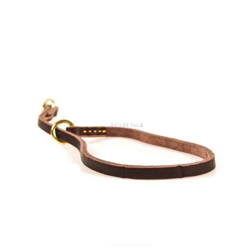 Butter Slip Leather Collar